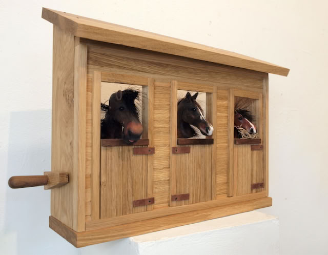 Horses Stable automata by Lisa Slater