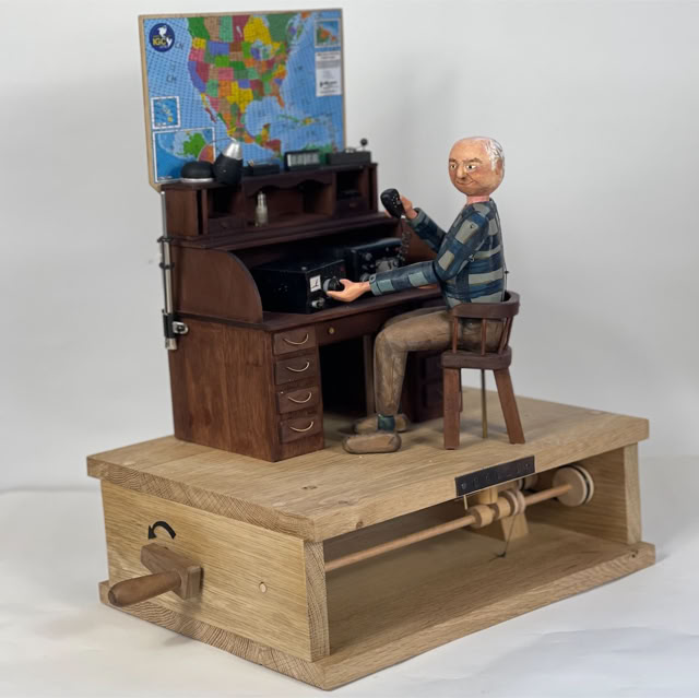 Ham Radio  automata by Lisa Slater